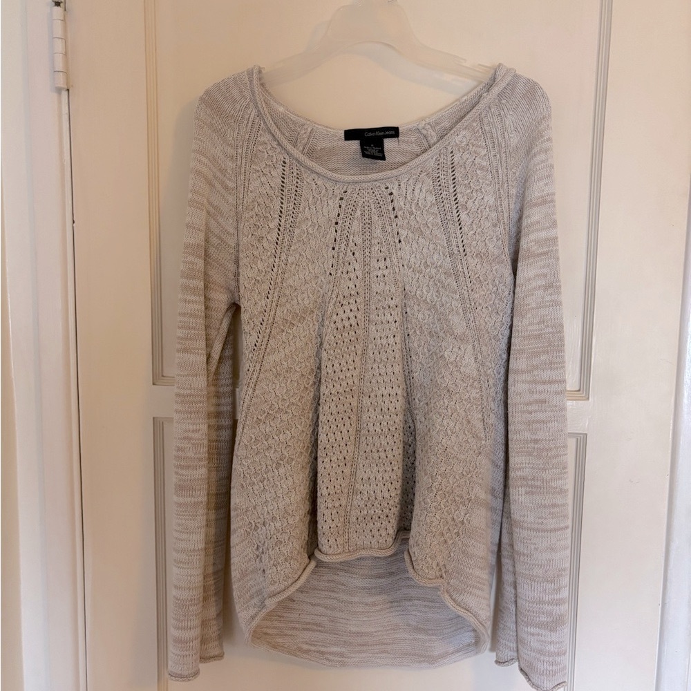 Calvin Klein Jeans Women's Beige Sweater